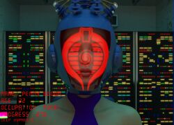 3d 4321sleep bare_shoulders cobra_commander expressionless female_only femsub g.i._joe helmet lipstick progress_indicator solo spiral symbol tech_control text