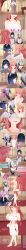  absurdres angry animal_ears anoni_hypno arlecchino_(genshin_impact) aware black_eyes blue_hair body_control bunny_ears bunny_girl bunnysuit clothed dialogue english_text eye_color_change fake_animal_ears female_only femdom femsub genshin_impact long_hair multiple_girls multiple_subs pink_eyes pink_hair purple_eyes short_hair text towel white_hair yae_miko yelan_(genshin_impact) 