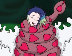  blue_hair enamorus feet long_hair nintendo perrin_(pokemon) pokemon short_hair sleeping superslogger 