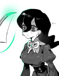 black_hair femsub glowing hex_maniac malamar mega_malamar milf nintendo pokemon raine_(artist) spiral_eyes tentacles