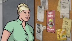 algernop_krieger animated archer_(series) bbw before_and_after blonde_hair cheryl_tunt cyril_figgis femsub humor hypnotic_drug maledom malesub mallory_archer multiple_subs pam_poovey ray_gillette red_hair sound spray tagme video