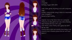 astra_(lunastra) brown_hair character_profile clothed english_text female_only koikatsu! lunastra original text