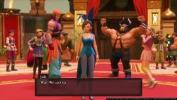  animated black_hair booga bracelet breasts bunny_ears bunnysuit choker corruption dragon_quest_(series) dragon_quest_xi fake_animal_ears femsub happy_trance jade_(dragon_quest_xi) jewelry large_breasts long_hair official ponytail red_eyes sound square_enix tagme transformation video 