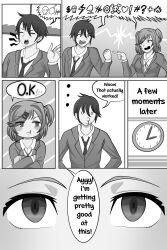  comic doki_doki_literature_club empty_eyes femsub maledom natsuki_(doki_doki_literature_club) tagme text the_iron_mountain 