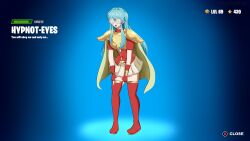  absurdres armor blue_background blue_hair blush cape dazed drool eirika_(fire_emblem) eyebrows_visible_through_hair femsub fire_emblem fire_emblem_heroes fire_emblem_the_sacred_stones fortnite gloves gradient_background hypnot-eyes leaning_forward nintendo open_mouth short_skirt simple_background skirt slouching text thighhighs thighs transparenttexture 