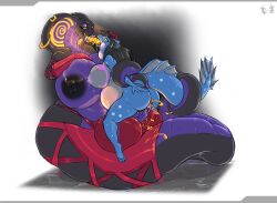 breasts cum cum_in_pussy femsub futadom glowing_eyes huge_balls nipples rohan_scribe sex snake_futa sorez tagme tongue