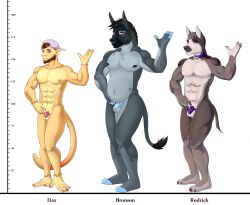  bronson_(kt1v3nus) chastity collar dax_(kt1v3nus) dog_pose donkey_boy femboy furry katzepunk malesub monkey_boy multiple_subs nude original pink_eyes reference_sheet rodrick_(kt1v3nus) standing swirlys_club_(kt1v3nus) tagme 