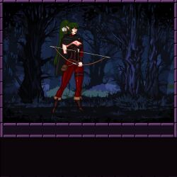  animated crimson_(crimson) english_text green_hair hypnotic_kiss katie_(crimson) mspainter pink_eyes restrained syllana_(crimson) tagme town_of_magic video 