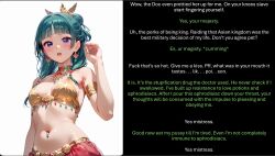 apothecary_diaries femdom manip maomao midriff pov_sub slave_bikini text turning_the_tables