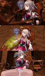  3d bluecorral femsub genshin_impact linnea_(genshin_impact) panties possession scooby-doo_(series) spooky_island_demon_(scooby-doo) tagme 