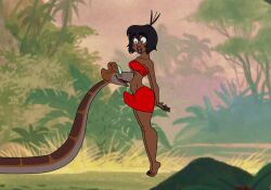 dark_skin disney erection femsub futanari genderswap hungrykaa hypnotic_eyes kaa kaa_eyes mowgli snake the_jungle_book