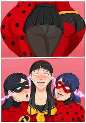  absurdres ahegao all_the_way_through ass black_hair blue_hair blush bodysuit brain_injection dazed disney eye_roll female_only femsub hair_band happy_trance hypnotic_gas long_hair magic marinette_dupain-cheng mask miniskirt miraculous_ladybug multiple_girls multiple_subs oo_sebastian_oo open_mouth panties pantyhose persona_(series) persona_4 short_hair short_skirt spiral_eyes super_hero symbol_in_eyes the_incredibles tongue tongue_out upskirt violet_parr western yukiko_amagi 