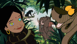  bagheera coils disney femsub gooman2_(manipper) happy_trance kaa kaa_eyes maledom shanti smile the_jungle_book 