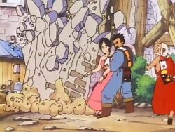  animated black_hair dragon_quest_(series) dragon_quest_legend_of_the_hero_abel expressionless femsub floating long_hair magic maledom malesub monster moore_(dragon_quest) official sandals short_hair shrunken_irises sleeping sound video white_hair 