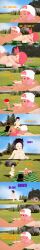  absurdres black_eyes black_hair breasts closed_eyes dialogue english_text female_only femdom femsub mad_jacks multiple_girls multiple_subs nintendo nipples nude pink_eyes pink_hair pokeball pokemon short_hair text whitney 