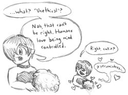 comic dialogue fangs femdom malesub sleepyboi32 vampire