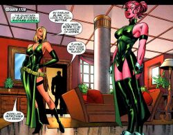  alternate_costume bare_shoulders blink boots comic dress enemy_conversion femdom femsub green_lipstick lipstick madame_hydra marvel_comics official paul_pelletier pink_skin red_hair rick_maygar standing standing_at_attention super_hero susan_storm text the_exiles thigh_boots western wil_quintana 