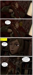 3d closed_eyes comic cynthia_(fire_emblem) fire_emblem fire_emblem_awakening grey_hair nintendo pocket_watch red_hair severa_(fire_emblem) smile source_filmmaker spiral spiral_eyes whateverdude19