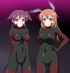  animal_ears artist_request breasts brown_hair bunny_girl cameltoe charlotte_e_yeager corruption dog_girl empty_eyes erect_nipples expressionless femsub gertrud_barkhorn large_breasts long_hair red_hair strike_witches 