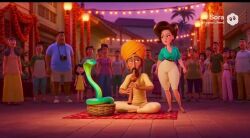 animated charmed dancing femsub kaa_eyes snake thick_thighs