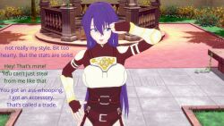 accidental_hypnosis femsub gama_catthem gameplay_mechanics humor hypnovember purple_hair shangri-la_frontier tagme tech_control text towa_amane