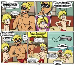 beach english_text happy_trance hypnotic_audio loud_house nickelodeon original pepemay93 speech_bubble text unaware whistle