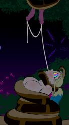  bare_breasts bare_shoulders batman_(series) black_lipstick blonde_hair blue_hair blush breasts cleavage coils colorrings crossover cum cum_in_mouth dc_comics disney double_penis femsub fireworks happy_trance harley_quinn heterosexual jungle kaa kaa_eyes large_breasts lipstick makeup maledom multicolored_hair night outdoors penis pink_hair snake snake_penis sparkle the_jungle_book topless twintails 