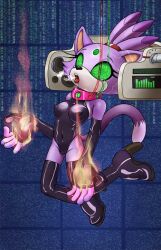 blaze_the_cat cat_girl collar drool empty_eyes female_only femsub furry hypnotic_drug kandlin latex long_hair purple_hair solo sonic_the_hedgehog_(series) tech_control tongue tongue_out