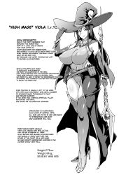  black_hair breasts character_profile fan_no_hitori female_only hard_translated hypno_app_fantasia long_hair staff text translated viola_croschetto witch witch_hat 