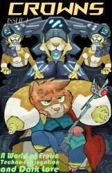  breasts comic display dronification fembot femsub furry hamster_boy helmet huge_breasts hypnotic_accessory maledom robotization smagadoodle tech_control 