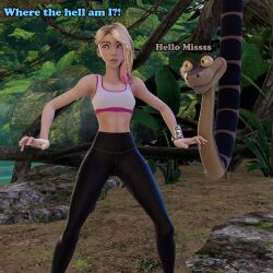  comic disney gwen_stacy hypno_ninja jungle kaa marvel_comics spider-gwen the_jungle_book 
