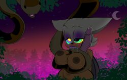  absurdres bare_breasts bare_shoulders bat_girl bat_wings blowjob_face blush breast_fondling breast_grab breasts coils colorrings crossover cum cum_in_mouth disney double_penis drool eyelashes eyeshadow fellatio femsub furry heterosexual jungle kaa kaa_eyes large_breasts large_hips lipstick makeup midriff navel night nipples nude oral outdoors rouge_the_bat sleepy snake snake_penis sonic_the_hedgehog_(series) tail the_jungle_book trees wings 