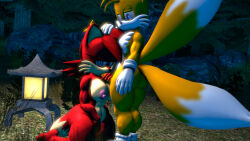 3d absurdres bottomless breasts fellatio femsub fiona_fox fox_boy fox_girl furry maledom miles_tails_prower nude open_mouth penis sonic_the_hedgehog_(series) sonicthebitch spiral_eyes symbol_in_eyes topless