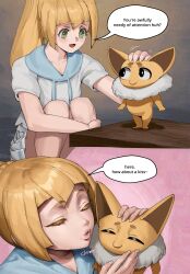 altered_perception comic dialogue english_text femsub hypno lillie_(pokemon) maledom nintendo pokemon pokemon_sun_and_moon text wjs07