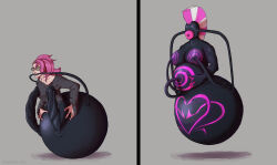  agnikka_sato assimilation before_and_after bodysuit breast_expansion breasts corruption drone dronification faceless female_only femsub glasses jamie_(dumb_writerr) latex lip_expansion navel_penetration nipple_penetration original pink_hair solo symbiote symbol tentacle_in_mouth tentacles weight_gain 