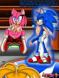  absurdres amy_rose anus ass bottomless breasts cum cum_in_ass drool exkaizuhan femsub furry hedgehog_girl maledom malesub miles_tails_prower nude penis pussy pussy_juice sonic_the_hedgehog sonic_the_hedgehog_(series) spiral spiral_eyes symbol_in_eyes text topless 