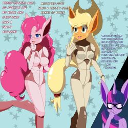  amnesia applejack before_and_after breasts cleavage collarbone dialogue empty_eyes expressionless fake_animal_ears fake_tail female_only femsub furry glasses glowing_eyes happy_trance heavy_eyelids hooves horse_girl idpet long_hair my_little_pony navel nipples non-human_feet nude pink_hair pinkie_pie pussy resisting restrained rubber short_hair simple_background slime tail tattoo tech_control text transformation twilight_sparkle white_background wings 