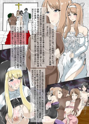 altered_common_sense balls black_eyes black_hair blonde_hair blue_eyes bottomless breast_grab breasts brown_hair carthage cheating choker condom condom_accessories confused cum cum_on_body dialogue femsub groping husband_and_wife long_hair maledom malesub milf mole multiple_boys multiple_doms multiple_girls multiple_subs netorare nipples nude nun original penis pregnant short_hair text topless translation_request ugly_bastard used_condom wedding_dress