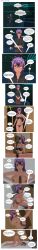  3d ahegao anal before_and_after bra breasts comic custom_maid_3d_2 dialogue drool empty_eyes erect_nipples expressionless faceless_male femsub fingering glasses green_eyes happy_trance hypnolordx large_breasts long_hair maledom original paizuri panties penis purple_hair sex signature speech_bubble text top-down_bottom-up trigger 