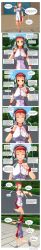  3d comic custom_maid_3d_2 dialogue drool empty_eyes exercise female_only femsub freckles happy_trance headphones hypnolordx hypnotic_audio mantra original ponytail red_hair running shorts sneakers speech_bubble spiral_eyes sweat symbol_in_eyes text tight_clothing yellow_eyes zombie_walk 