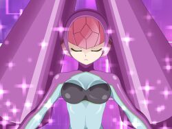  corruption empty_eyes k0n0n luna_platz megaman_(series) megaman_star_force naga_girl possession queen_ophiuca sequence snake_girl transformation 