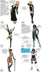 armor camila_(pawns_desire) cdlum dress latex maddie_(pawns_desire) natasha_(pawns_desire) nia_(pawns_desire) pawns_desire tech_control thigh_boots thighhighs tragicsolitudedragon