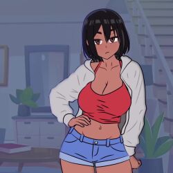  animated ass bottomless breasts femsub hypnotic_screen kaa_eyes kneeling kvfx mantra nude open_mouth original phone ping pussy sound standing symbol_in_eyes tagme tech_control text tongue tongue_out topless tv undressing vhs_girl_(kvfx) video 