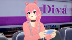 cat_ears crimson_lullaby jamie_(blakiee) long_hair milena pink_hair tagme