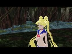  3d animated ass barefoot blonde_hair bow bra breasts choker cleavage dancing dead_source disney eyelashes feet femkaa flat_chest foot_focus green_hair hair_buns hypnotic_dance hypnotic_eyes jungle kaa_eyes kneeling large_breasts light_skin long_hair mmd open_mouth original otherpics outdoors panties ponytail sailor_moon sailor_moon_(series) school_swimsuit school_uniform tagme tan_skin the_jungle_book thong video yellow_eyes yuri 