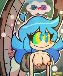  altered_perception bestiality breasts breasts_outside coils cyan_hair disney femsub friday_night_funkin' honeymakesart jungle kaa kaa_eyes maledom multicolored_eyes nude restrained sex simple_background sky_(friday_night_funkin') skyverse smile snake spiral the_jungle_book 