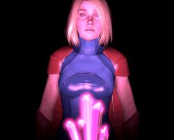  3d animated animated_gif breasts clothed dazed dc_comics female_only femsub injustice malvren open_mouth super_hero supergirl superman_(series) 