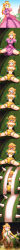absurdres blonde_hair breasts corruption crown dominatrix earrings empty_eyes femsub gloves hadant happy_trance jewelry large_breasts long_hair midriff nintendo opera_gloves princess princess_peach sequence studded_collar super_mario_bros. whip