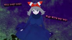 3d brown_hair cyanstargazer empty_eyes femsub hex_maniac hexification large_breasts may_(pokemon) nintendo pokemon 