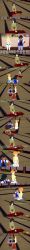  absurdres angry ash_ketchum aware black_eyes black_hair blue_eyes body_control brown_eyes closed_eyes dialogue english_text erika_(pokemon) femsub horokeu kneeling maledom misty multiple_girls nintendo orange_hair pokemon pokemon_(anime) short_hair text 
